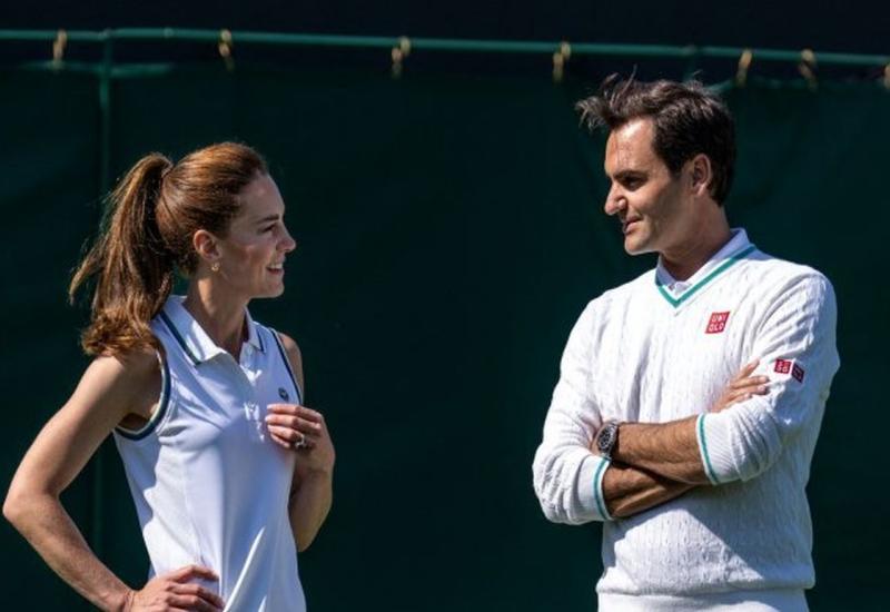 VIDEO I Princeza Kate i Roger Federer na Wimbledonu 